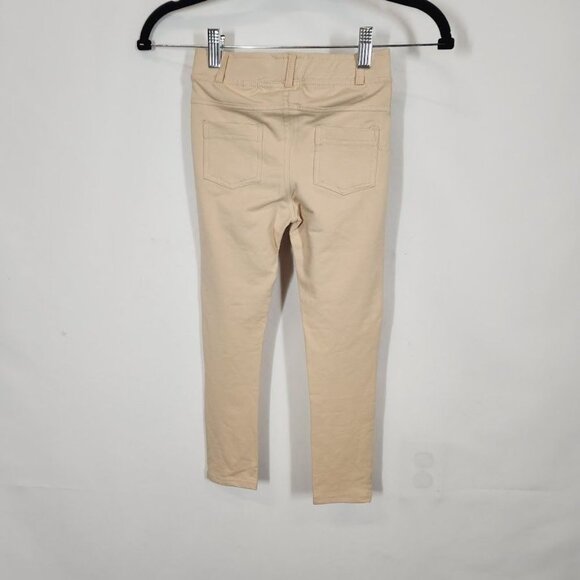 NWT Dopodopo Girls Pull On Jeggings in Tan - Size 5-6 Years - Picture 3 of 6